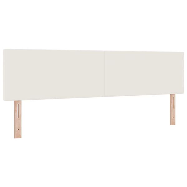 vidaXL Peats peaga cream 180 cm Kunstnahk