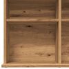vidaXL CD-kapp Artisan Oak 100x23x89,5 cm Engineered Wood