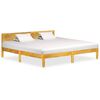 vidaXL voodiraam tugevast mangopuidust, 200 cm