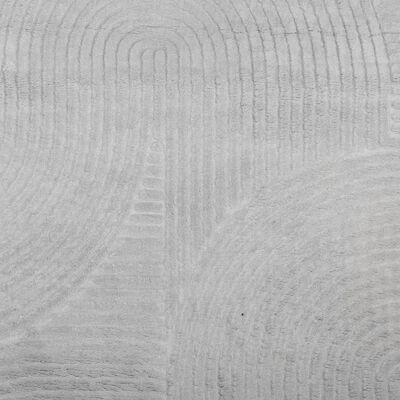 vidaXL vaip "IZA", lühikese narmaga, Skandinaavialik, hall, Ø160 cm