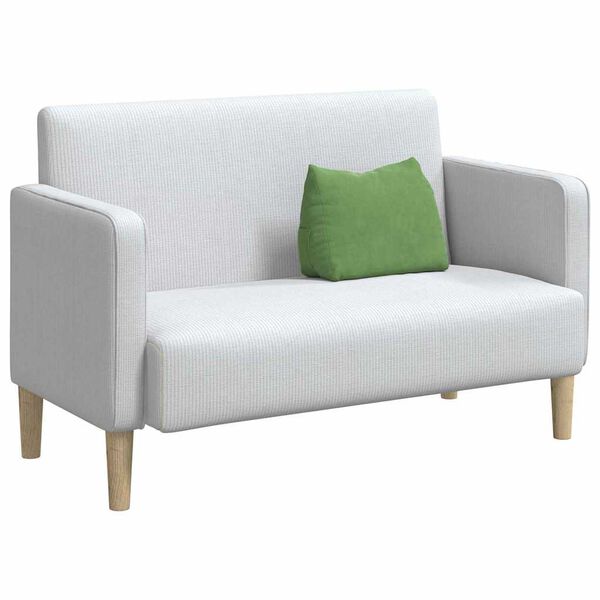 vidaXL Seljatugi padi Hele roheline 45 x 20 x 35 cm Korter kangas