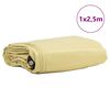 vidaXL Tarpaulin 650g / m&sup2; Beež 1 x 2,5 m L&otilde;uend PVC kattega