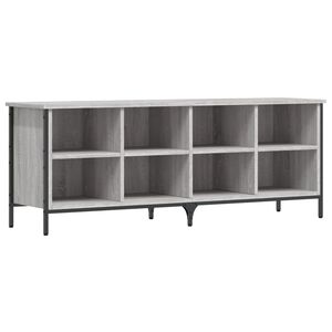 vidaXL jalatsikapp, hall Sonoma tamm, 131 x 35 x 50 cm, tehispuit