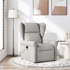 vidaXL Massage Recliner Tool Cloud Grey Fabric