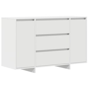 vidaXL K&otilde;ide sahtliga Valge 120 x 41 x 75 cm Tehispuit