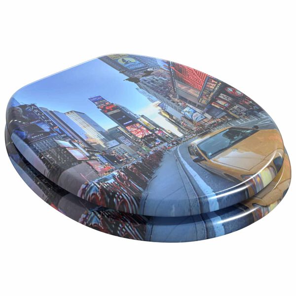 vidaXL Tualettsari Mitmev&auml;rviline 44 x 38 cm MDF plaat