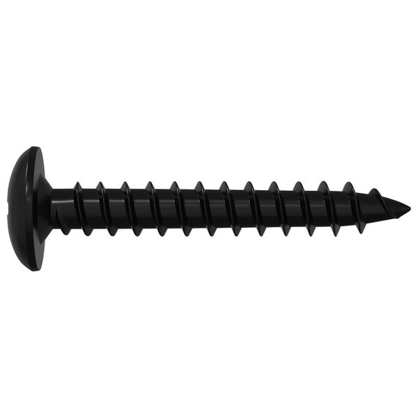 vidaXL Ises&otilde;itev nael 2 pcs Must 4 x 25 mm Teras