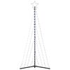 vidaXL LED jõulupuu 339 LED, külm valge, 187 cm