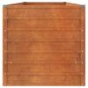 vidaXL taimekast, rooste, 320x80x77 cm, Corten-teras