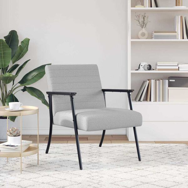 vidaXL Tugitool Pilvine hall 59 x 75 x 78 cm kangas