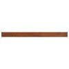 vidaXL Akna aluskate Pruun puit 140 x 10 x 4,5 cm PVC