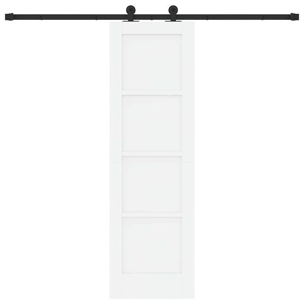 vidaXL Libisev uks ORKDAL Valge 61 x 198,5 cm Tahke m&auml;nd