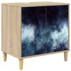 vidaXL Vannitoa kapp RAALTE Sonoma 60 x 40 x 60 cm Tehispuit