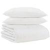 vidaXL Talve tek padjaga 3 pcs Valge Down Feather