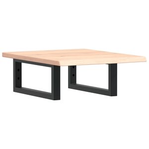 vidaXL seinale kinnitatav valamuriiul, teras ja tammepuit