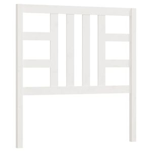vidaXL voodipeats, valge, 106 x 4 x 100 cm, m&auml;nnipuit