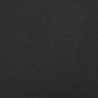 vidaXL kokkupandav hoiupink, must, 76x38x38 cm, kunstlina
