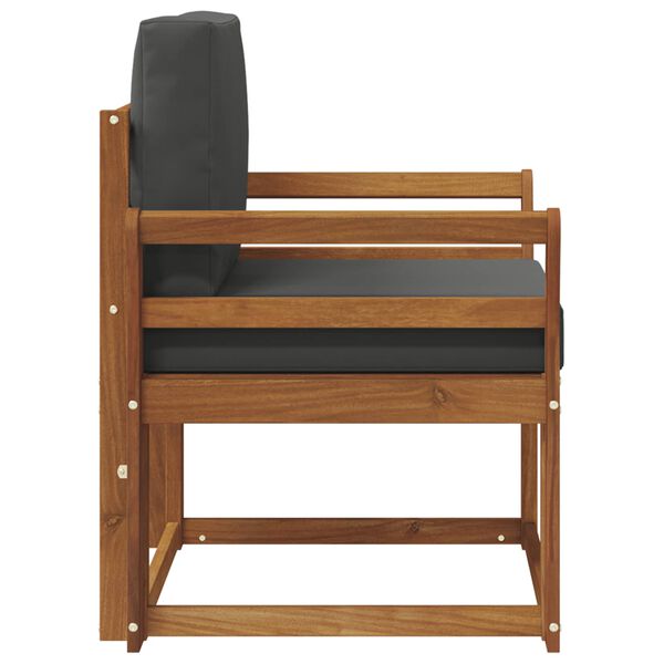 vidaXL &Otilde;uesohva Tugev akaatsiapuit ja pol&uuml;ester Neutraalne