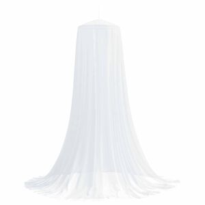 vidaXL S&auml;&auml;sev&otilde;rk voodi jaoks 3 tk 156 mesh Valge ⌀56 x 220 cm