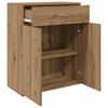 vidaXL puhvetkapp Artisan Oak 60x30x75 cm Engineered Wood