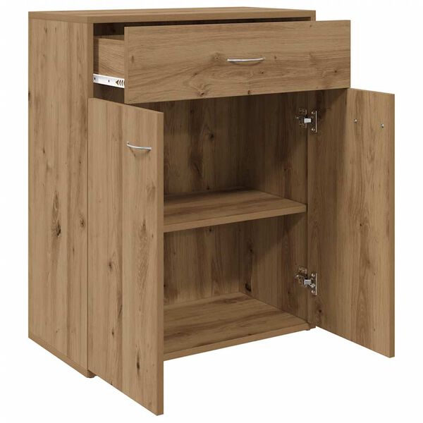 vidaXL puhvetkapp Artisan Oak 60x30x75 cm Engineered Wood