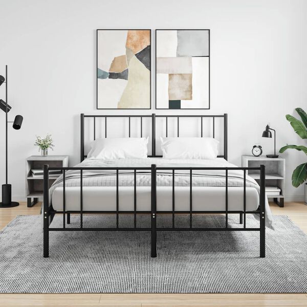 vidaXL &ouml;&ouml;kapid 2 tk, betoonhall, 40 x 30 x 50 cm, tehispuit