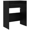 vidaXL DJ Laua Must tamm 102 x 45 x 102 cm Tehispuit