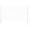 vidaXL Keevitatud Traadi Aed 10 x 1,4 m (L x K)