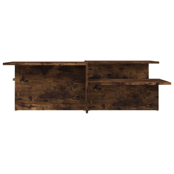 vidaXL kohvilaud, 2 tk, suitsutatud tamm, tehispuit