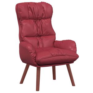 vidaXL Tugitool Veinpunane 69 x 74 x 93 cm Kunstnahk