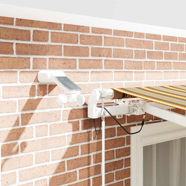 vidaXL K&auml;igukohandatav varikatus Mitmev&auml;rviline 300 x 250 cm