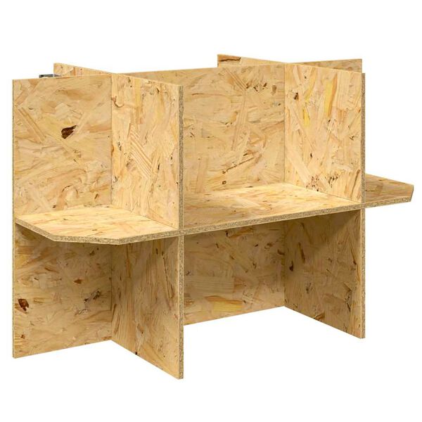 vidaXL Terrariumi alus Pruun 80 x 50 x 50 cm OSB