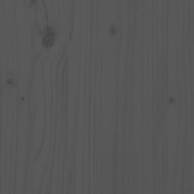 vidaXL õue küttepuude alus, hall, 108 x 52 x 74 cm, männipuit