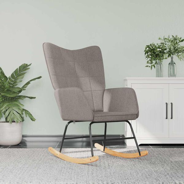 vidaXL kiiktool, pruunikashall, kangas