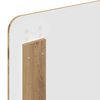vidaXL Voodi raam peaga Artisani tamme 75 x 190 cm Tahke m&auml;nd