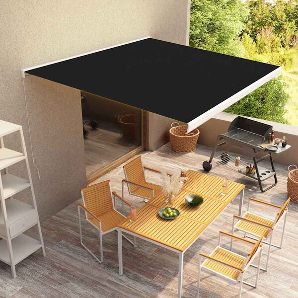 vidaXL k&auml;sitsikasutatav varikatus 350 cm, antratsiit