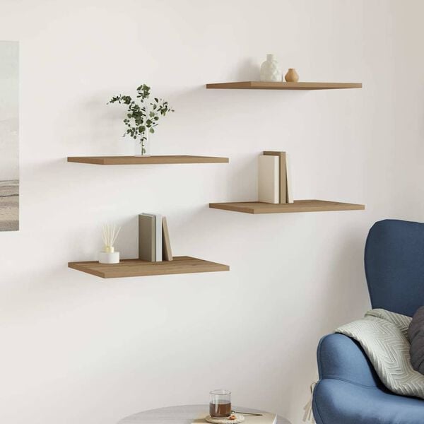 vidaXL raamaturiiuli lauad 4 tk Artisan Oak Engineered Wood