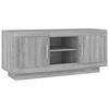 vidaXL telerikapp, hall Sonoma tamm, 102 x 35 x 45 cm, tehispuit