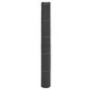 vidaXL umbrohumatt, must, 1 x 200 m, PP