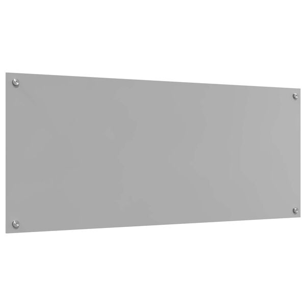 vidaXL K&ouml;gi Splashback Helehall 120 x 50 x 0,6 cm karastatud klaas