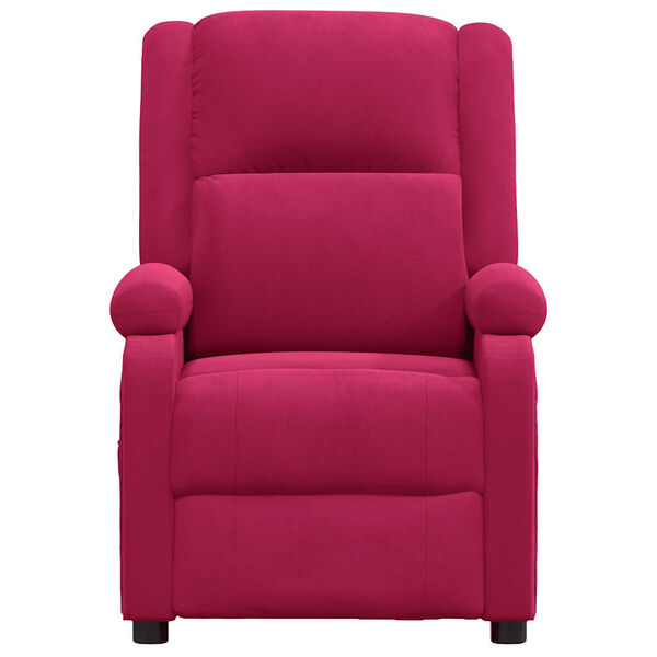 vidaXL massaažitool, veinipunane, samet