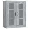 vidaXL seinakapp, hall Sonoma tamm, 69,5x34x90 cm