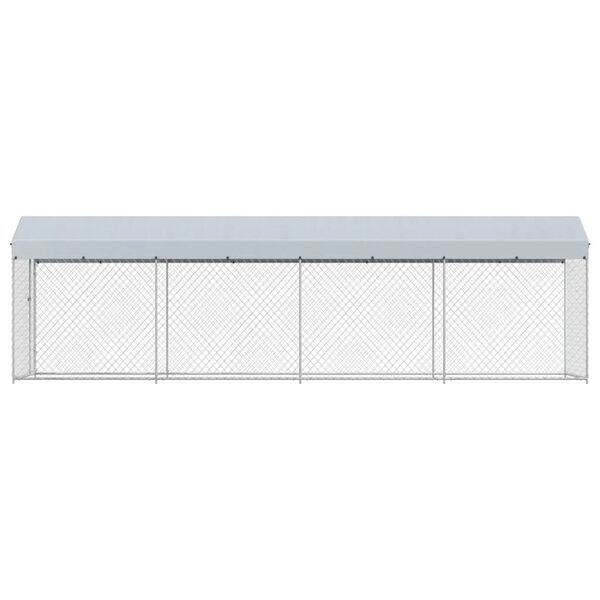 vidaXL katusega koeraaed 760 x 190 x 225 cm