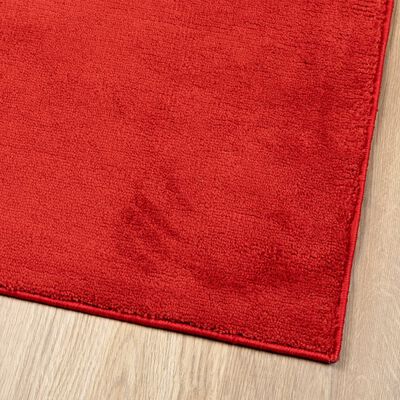 vidaXL vaip "OVIEDO" lühikese narmaga, punane, 240 x 340 cm