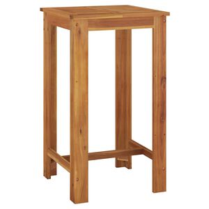 vidaXL aia baarilaud 60x60x105 cm, akaatsiapuit