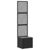 vidaXL Aiakastipaneel Must 35 x 30 x 135 cm Metall