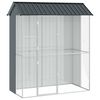 vidaXL Lindude puur Antratsiit 215 x 110 x 247 cm Tsinkteras