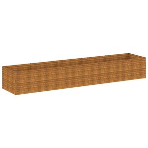 vidaXL taimekast, 479 x 100 x 69 cm, Corten-teras