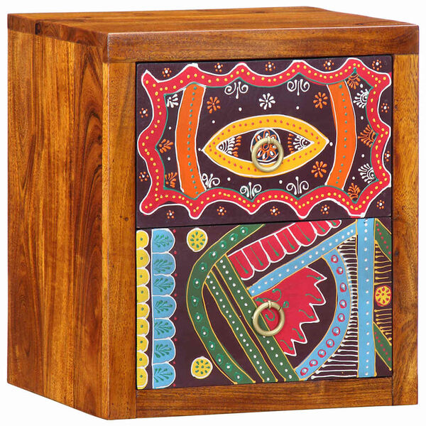 vidaXL &Ouml;&ouml;lambi kapp 2 pcs Pruun 35 x 30 x 40 cm Tugev akatsiapuu