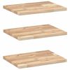 vidaXL ujuvad riiulid 3 tk 40 x 30 x 2 cm t&ouml;&ouml;tlemata t&auml;ispuidust akaatsia
